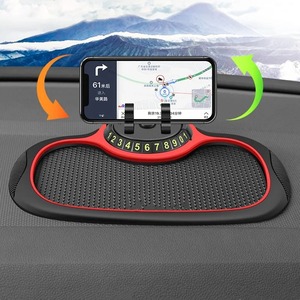 범용 차량용 실리콘 휴대폰 홀더 스마트폰 미끄럼 방지 매트 패드 대시보드 스탠드 마운트 휴대폰 GPS 브래킷 아이폰 삼성용