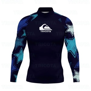 남성 수영 서핑 티셔츠 비치 UV 보호 수영복 래쉬 가드 긴 소매 다이빙 잠수복 러쉬 가드 탑스 기어 여름 의류