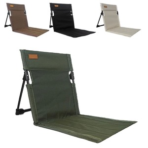 휴대용 접이식 캠핑 의자 싱글 레이지 의자 등받이 쿠션 캠핑 하이킹 스타디움 야외 정원용 피크닉 용품