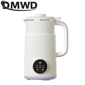 DMWD 전기 주서 두유 메이커 휴대용 블렌더 믹서 쌀 페이스트 메이커 벽 브레이킹 머신 800ml