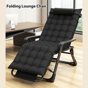 이중 용도 접이식 침대 초경량 높이 조절 휴대용 캠핑 의자 앉거나 잠자는 사무실 점심 휴식 라운지 의자
