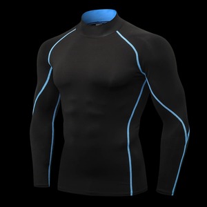 남성용 UV 차단 타이츠 긴팔 수영복 래시가드 속건성 서핑 티셔츠 수영 다이빙복 S-XXL