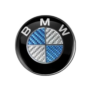 프론트 보넷 리어 트렁크 자동차 배지 엠블럼 탄소 섬유 BMW E30 E38 E46 E93 E92 E60 E61 E90 X1 X3 X4 X5 후드 45mm 74mm 82mm 1 개
