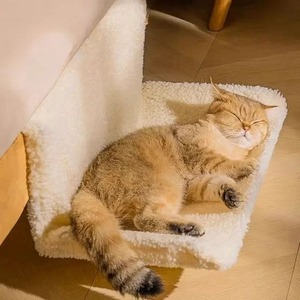 탈착식 고양이 해먹 애완 동물 침대 튼튼한 내구성 금속 프레임 라디에이터 벤치 새끼 고양이 둥지 고양이 액세서리